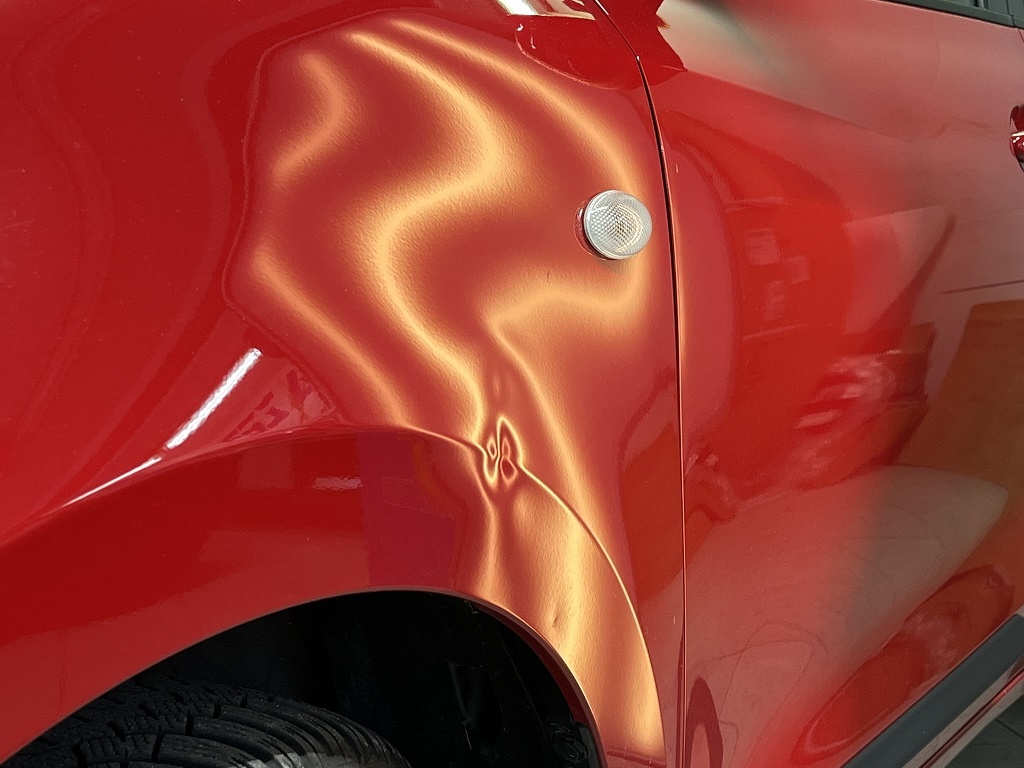 Popravila udrtin na karoseriji brez lakiranja Fazer (2)